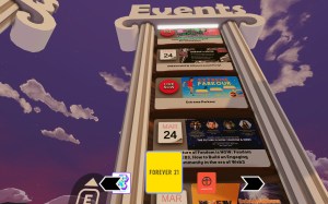 Decentraland Genesis Plaza - Events Board mvfw