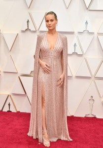 Brie Larson in Celine at the 2020 Oscars 