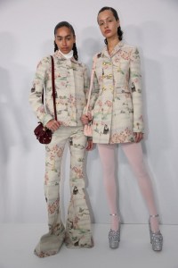 Backstage at Giambattista Valli RTW Fall 2022