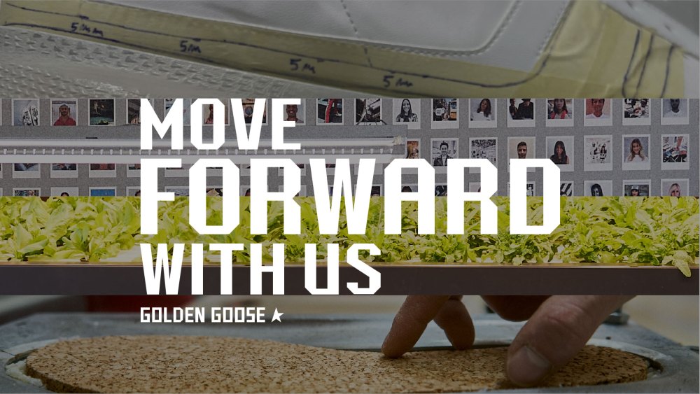 Golden Goose "Forward Agenda" manifesto.