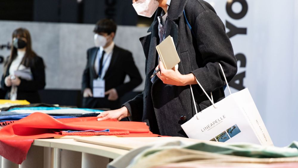 The scene at the 99th edition of Lineapelle held in Milan on Feb. 22 to 24.
