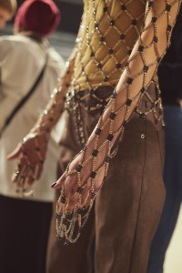 Backstage at Ludovic de Saint Sernin RTW Fall 2022