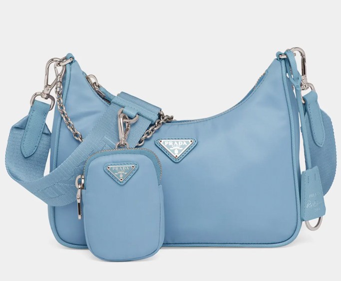 Prada Re-Edition 2005 Nylon Chain Shoulder Bag