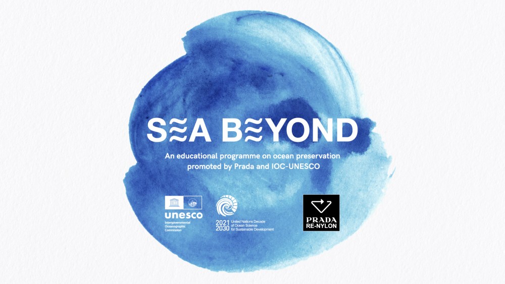 Prada Group and UNESCO "Sea Beyond" program for 2021-2022.