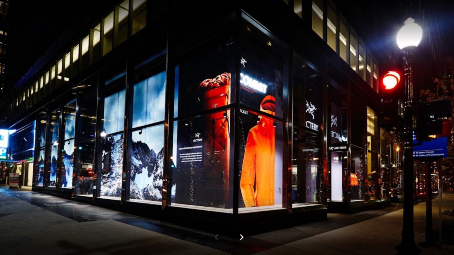 An Arc'teryx store in Washington, D.C. was robbed twice in three weeks.