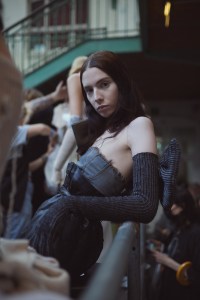 Backstage at Acne RTW Fall 2022