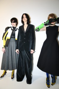 Backstage at Dior RTW Fall 2022