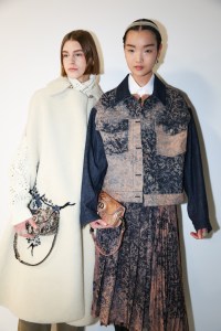 Backstage at Dior RTW Fall 2022