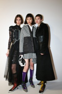 Backstage at Dior RTW Fall 2022