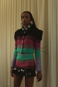 Backstage at Germanier RTW Fall 2022