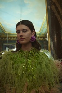Backstage at Germanier RTW Fall 2022