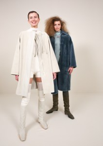 Backstage at Hermes RTW Fall 2022