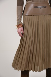 Backstage at Hermes RTW Fall 2022