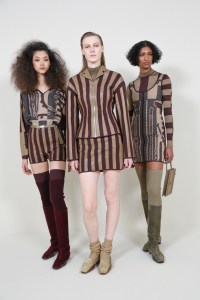 Backstage at Hermes RTW Fall 2022