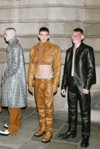 Backstage at Vtmnts RTW Fall 2022