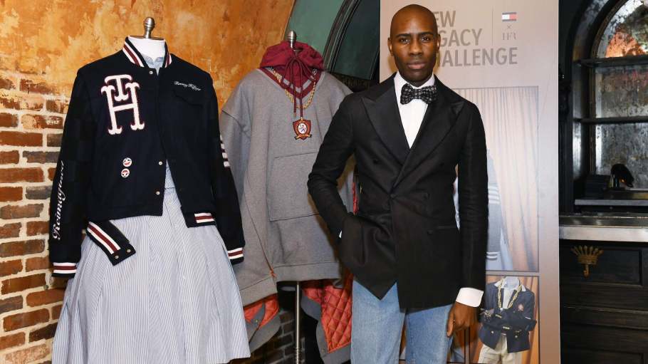 Designer Clarence Ruth is the winner of Tommy Hilfiger’s New Legacy Challenge developed in partnership with Harlem’s Fashion Row.