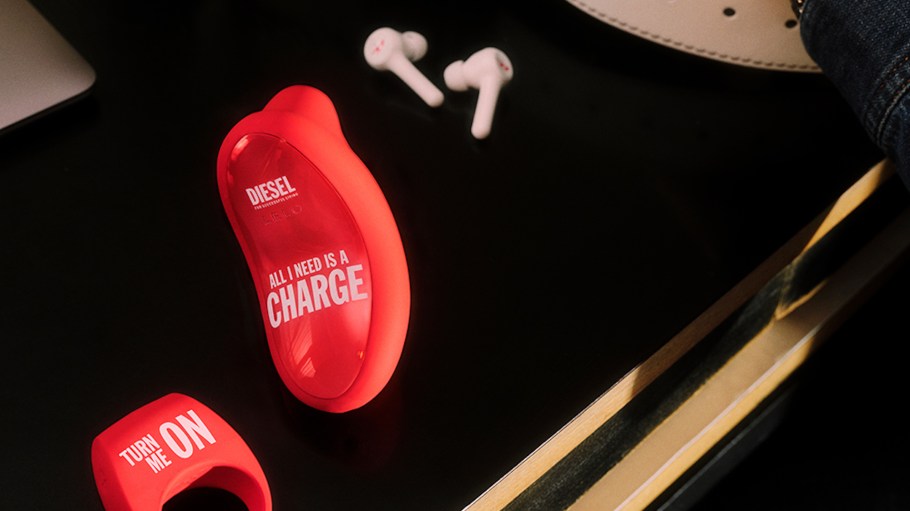 Diesel partnered with sexual wellness company Lelo on a range of co-branded sex toys in Diesel’s signature red hue.