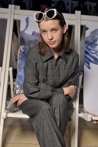 Front Row at Miu Miu RTW Fall 2022