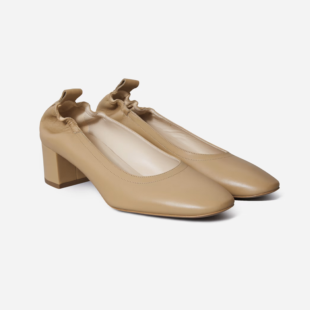 everlane day heel brown