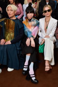 Front Row at Loewe RTW Fall 2022