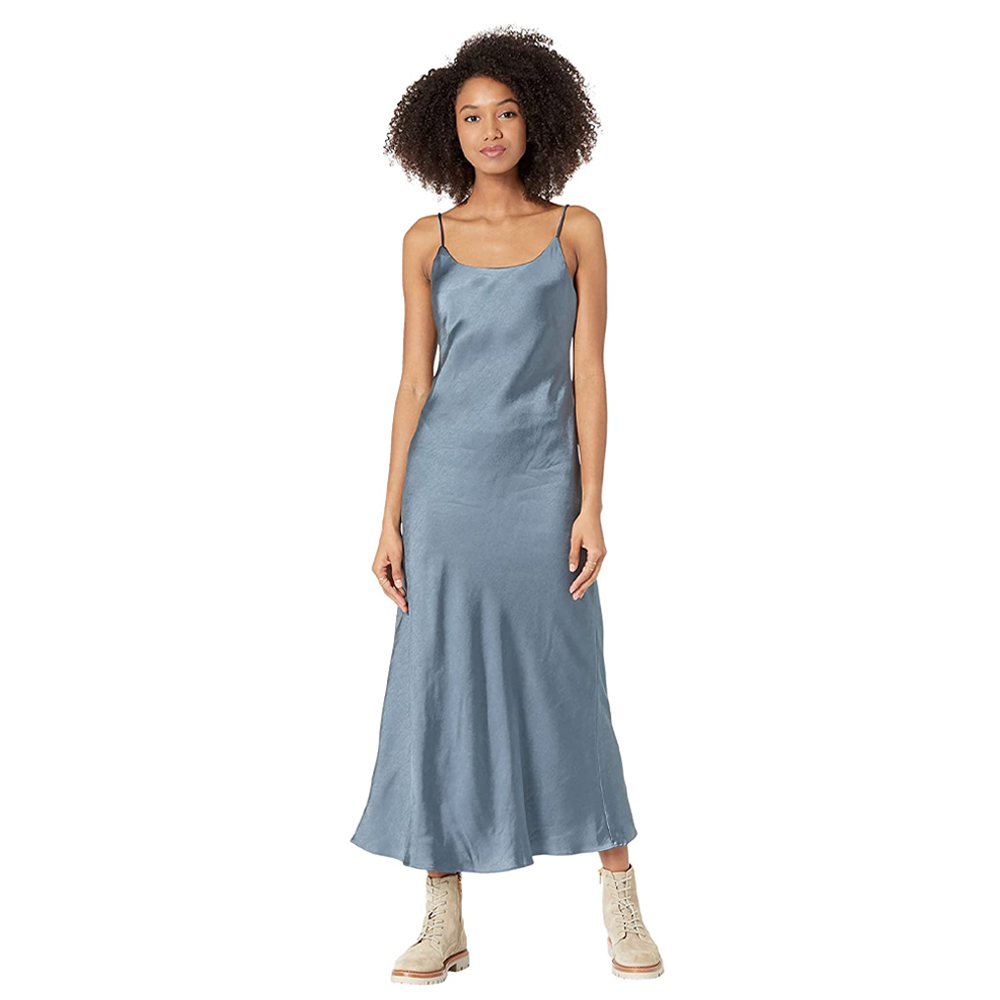 line and dot Makena Midi Dress