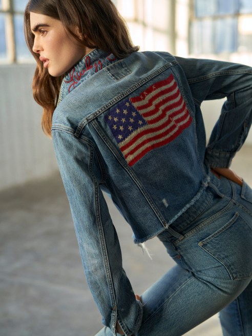 Lucky Brand debuted a reboot of its Lucky Legend collection from 15 years ago, featuring vintage-inspired washes and iconic graphics.