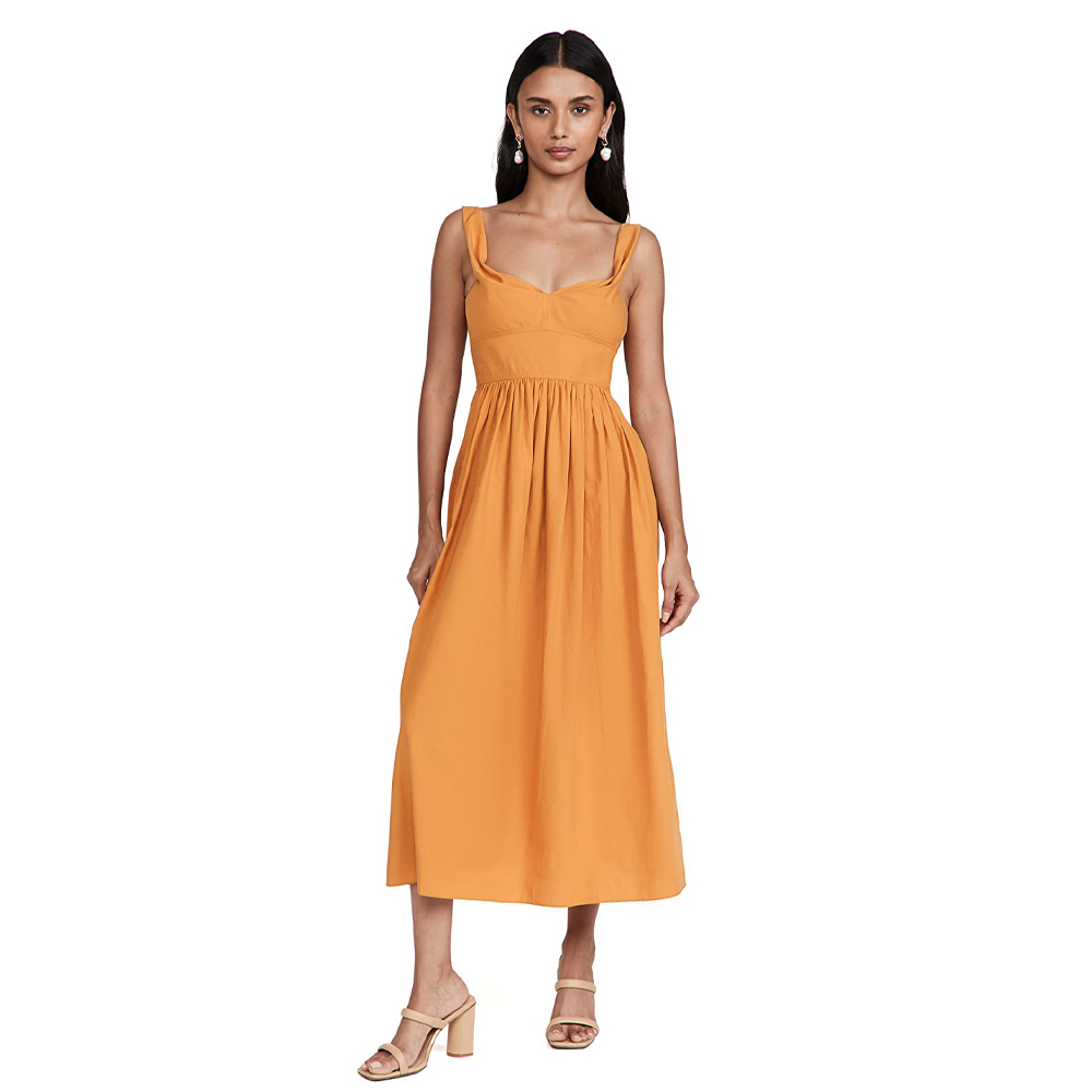 Rebecca Taylor Sleeveless Midi Dress