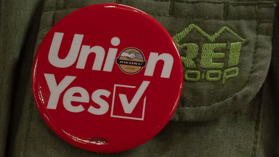 REI's SoHo store employees in New York City voted to unionize with representation from the Retail, Wholesale and Department Store Union.