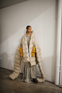 Backstage at Rick Owens RTW Fall 2022