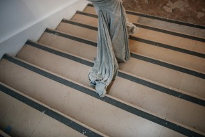 Backstage at Rick Owens RTW Fall 2022