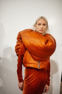 Backstage at Rick Owens RTW Fall 2022
