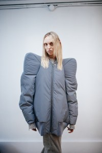 Backstage at Rick Owens RTW Fall 2022
