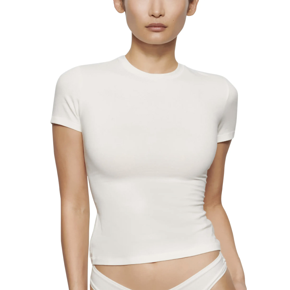 Skims Stretch Cotton Tee
