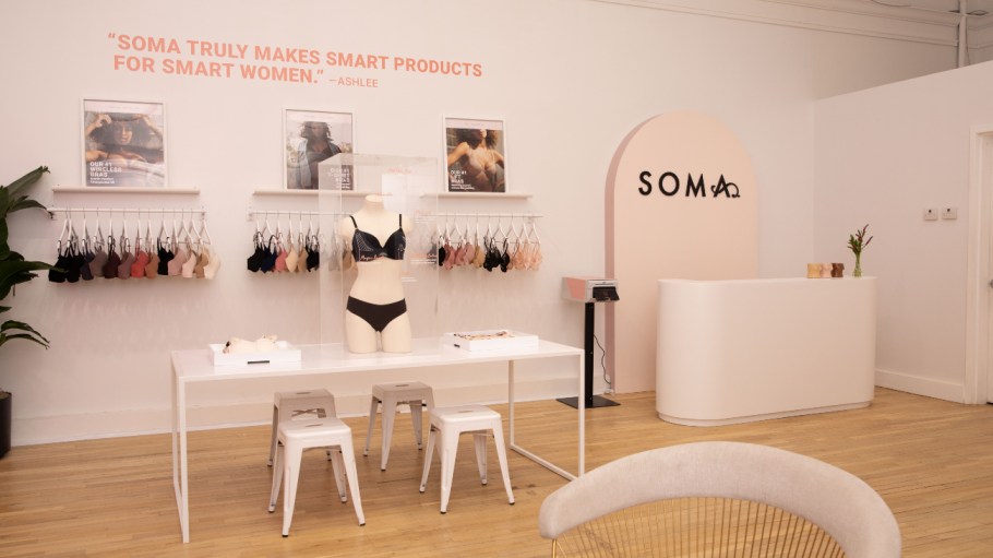 Soma gave consumers a closer look at the patent-pending Bodify bra.