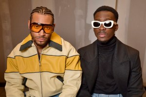 Front Row at VTMNTS RTW Fall 2022