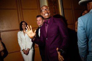 Segun Oduolowu at the 2022 AAFA American Image Awards at the Plaza Hotel on April 26, 2022 in New York.