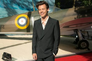 Harry Styles poses for photographers upon arrival at the World premiere of the film 'Dunkirk' in London, Thursday, July 13th, 2017. (Photo by Joel Ryan/Invision/AP)