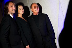Lance LePere, Carolyn Murphy and Michael Kors