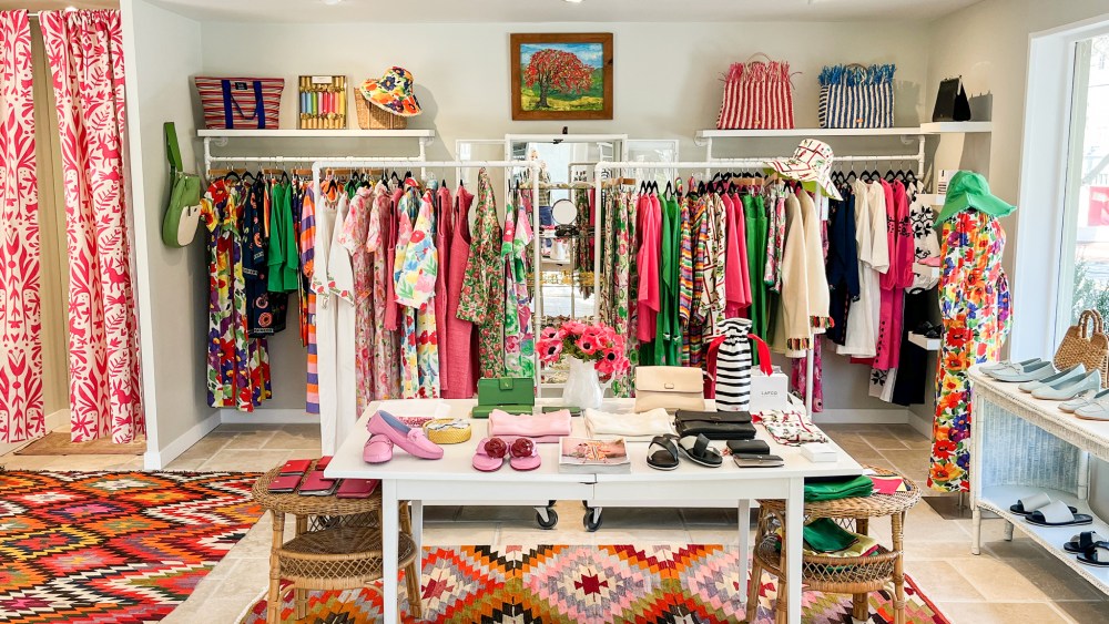 The interior of the new Frances Valentine store.