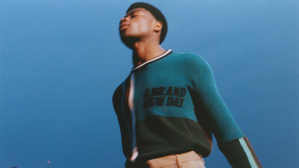A look from the upcoming collaboration between Ahluwalia and Paul Smith for &PaulSmith.