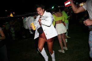 The scene at Neon Carnival.