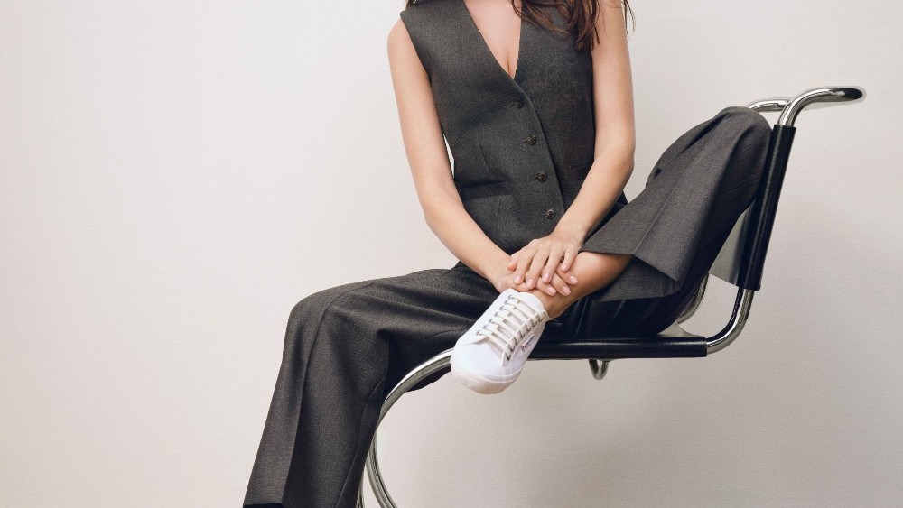 Emily Ratajkowski collaborated with Superga on a footwear collection