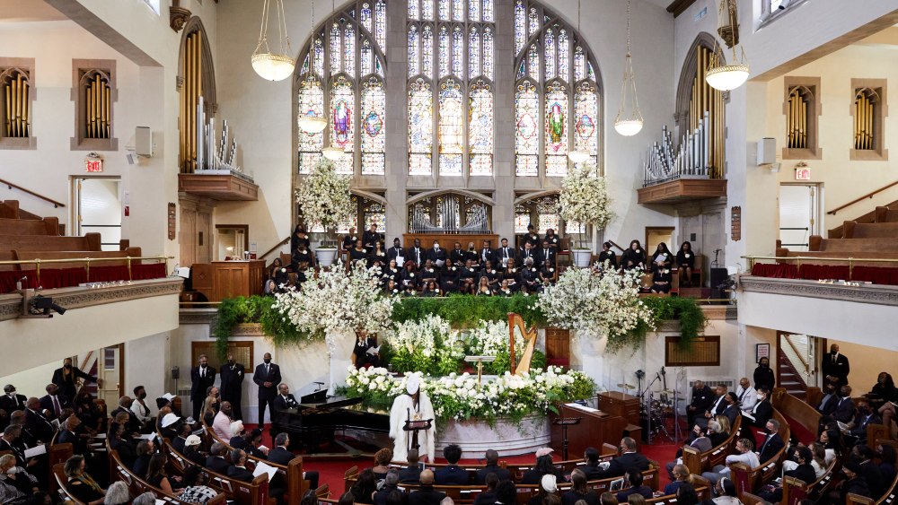 Naomi CampbellA view of the service