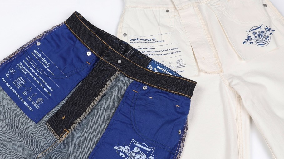 Crystal Denim teamed with Noble Biomaterials on Wash Minus-, an antimicrobial denim collection that requires fewer home washes.