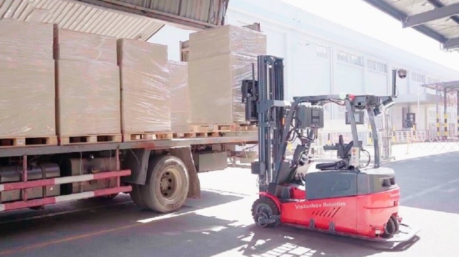 VisionNav Robotics, a global manufacturer of driverless industrial vehicles, announced a C+ round of more than $80 million.