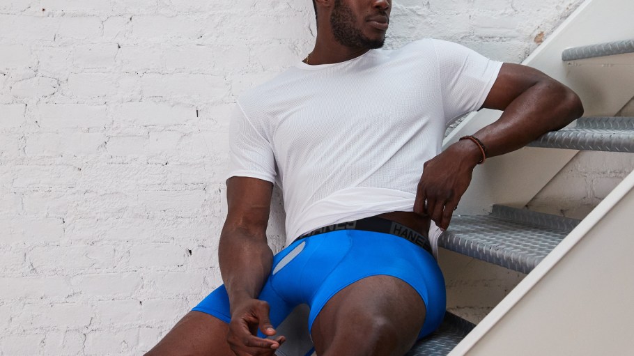 Hanes X-Temp Total Pouch Support men's underwear with cooling properties for comfort