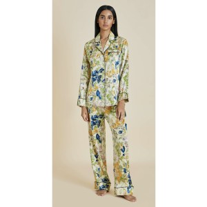 Olivia Von Halle Lila Pajama Set