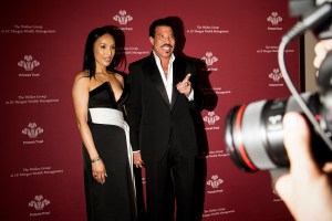 Lisa Parigi and Lionel Richie