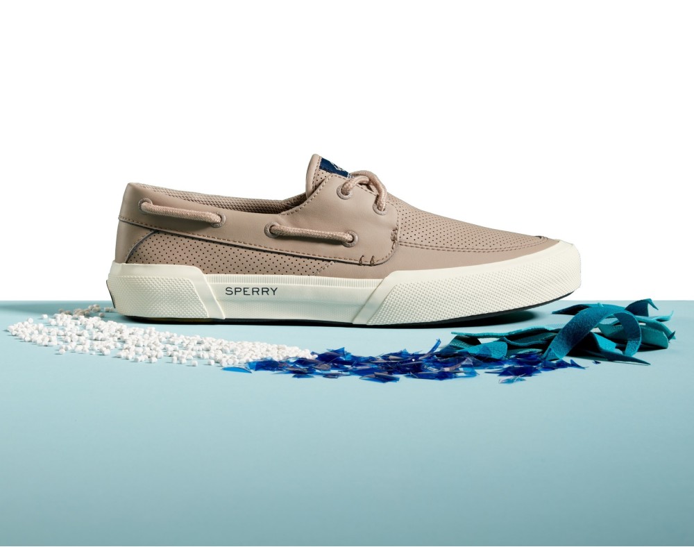 Sperry has reimagined its bestselling styles with recycled and upcycled materials. 
