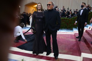 Sigourney Weaver in Michael Kors with the designer
